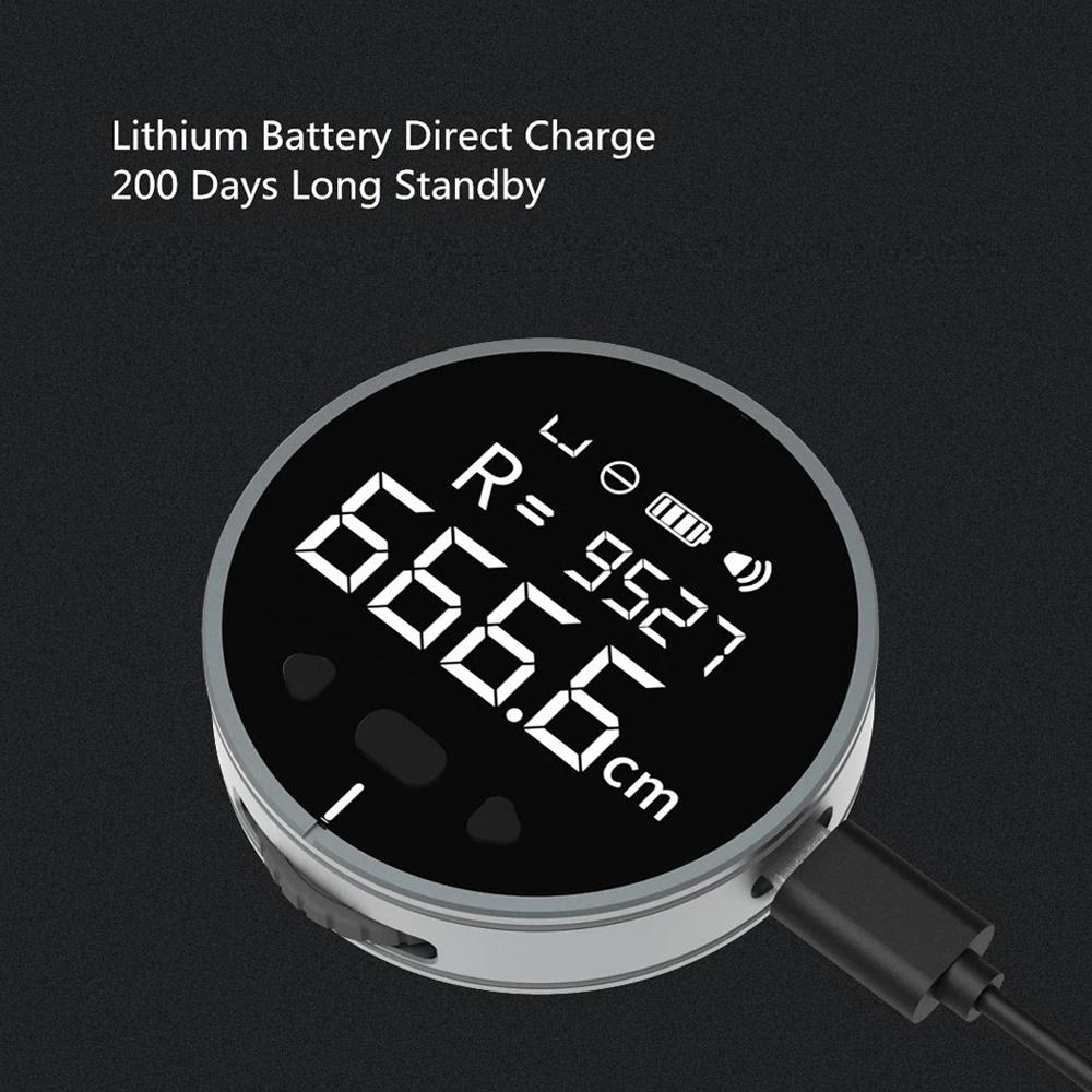 Thước Điện Tử Đo Khoảng Cách Xiaomi Youpin Duka Màn Hình LCD HD 8 Chức Năng Nhỏ Gọn Chuyên Dụng