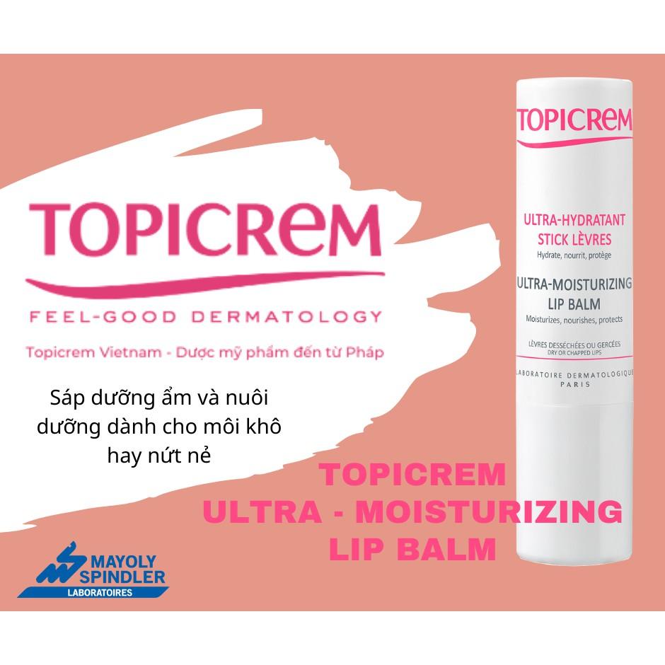 Son dưỡng môi - TOPICREM Ultra-Moisturizing Lip Balm - 4g