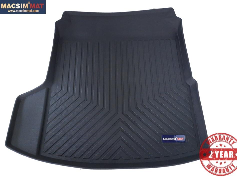 Thảm lót cốp VOLKSWAGEN New Passat 2018-đến nay nhãn hiệu Macsim chất liệu TPV cao cấp màu đen