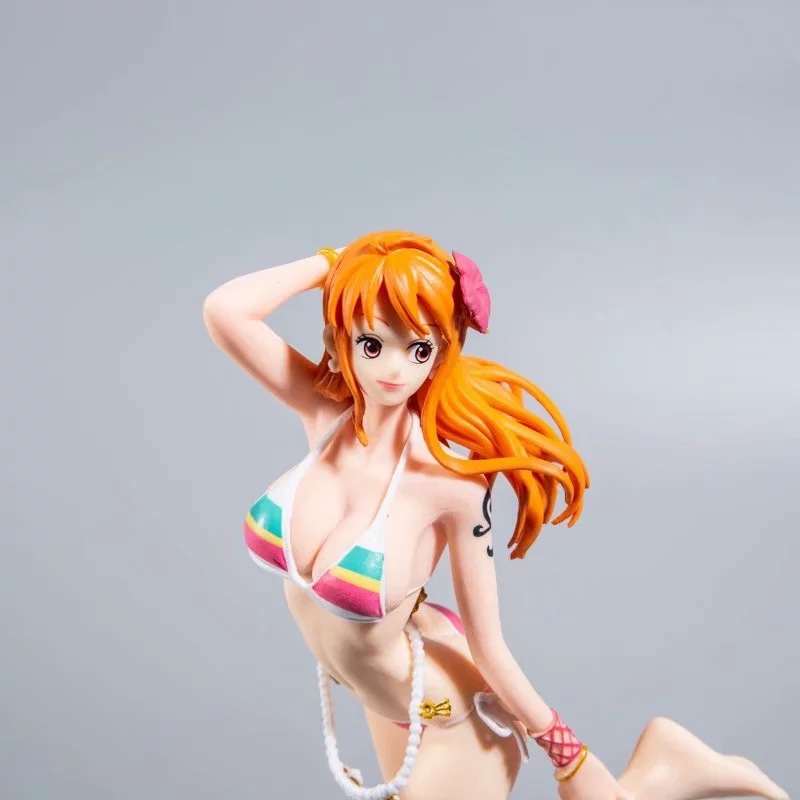 Mô Hình One Piece Nhân Vật Nami Trong Bộ BIKIN Dễ Thương - Cao 24cm KHÔNG HỘP