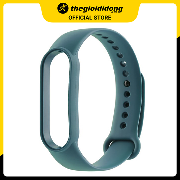 Dây nhựa TPU MVW cho Miband 5 Xanh M001-05-05