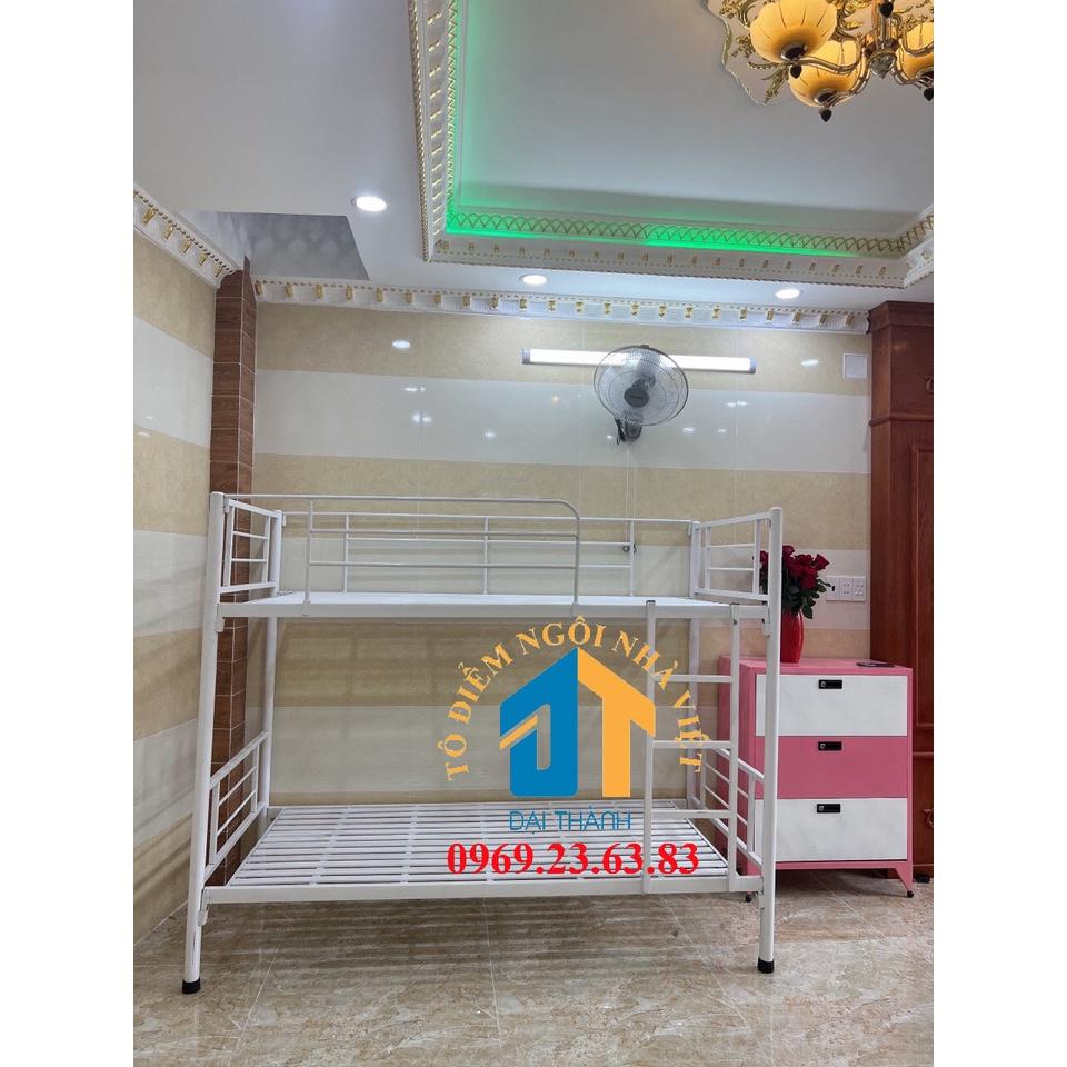 GIƯỜNG TẦNG NGỦ SẮT TRÒN 1M2X2M