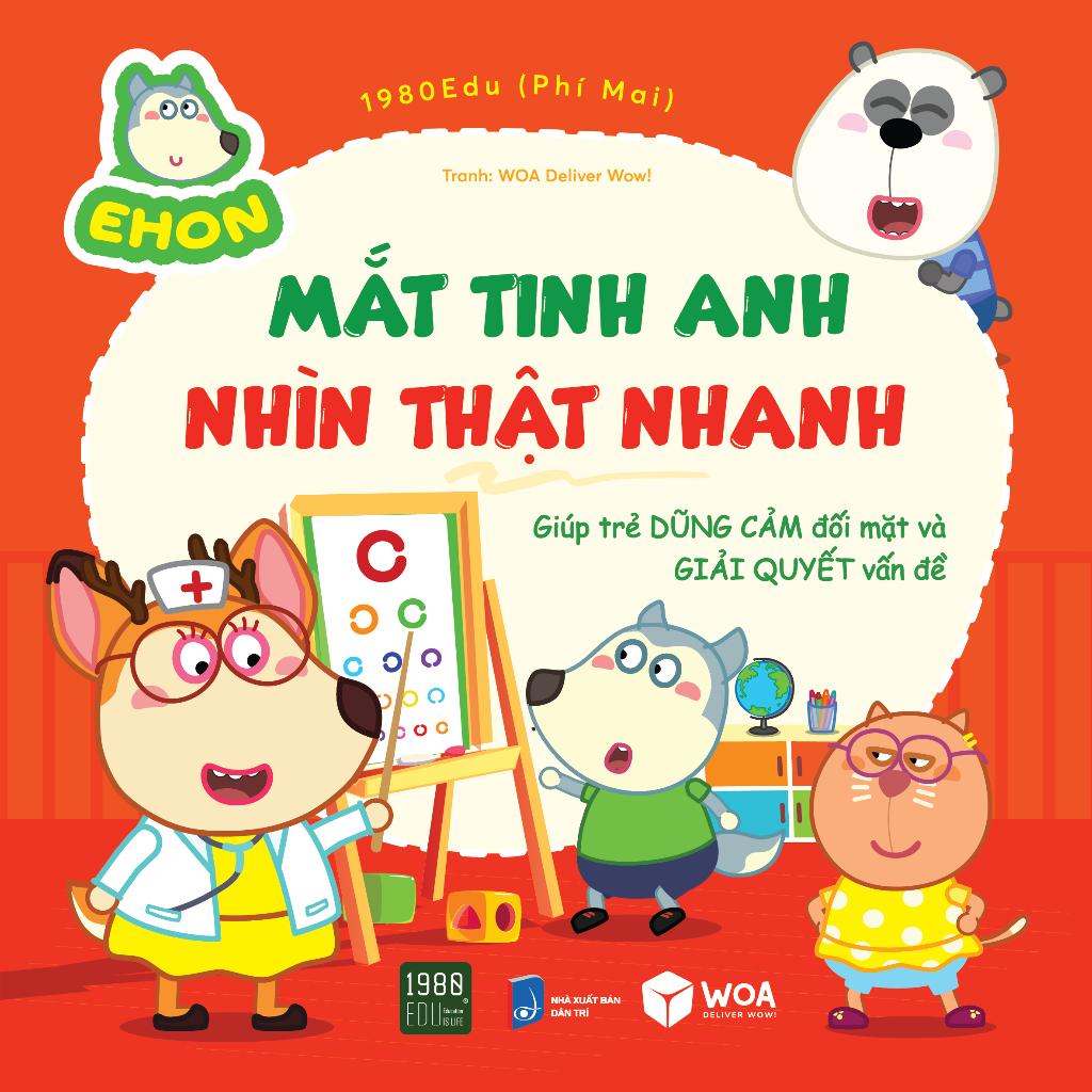 Wolfoo Ehon - Mắt Tinh Anh, Nhìn Thật Nhanh - Bản Quyền