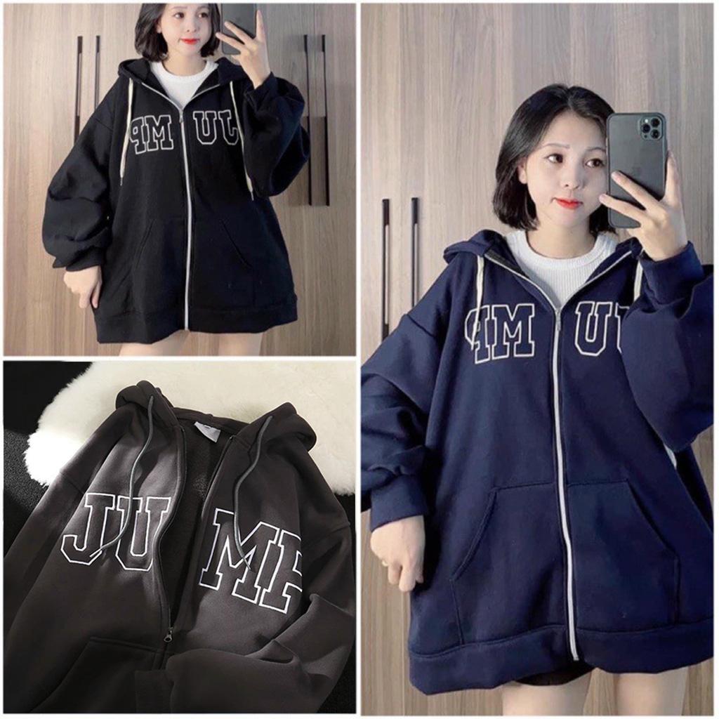 Áo Hoodie Zip Nỉ Ngoại JUMP - Áo khoác nỉ dây kéo nam nữ Unisex