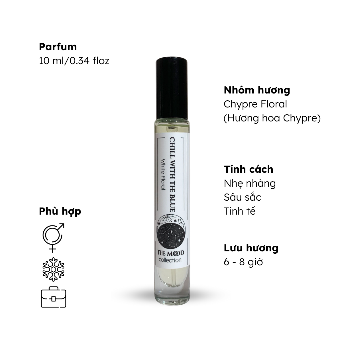 Nước hoa nữ Morra No.23 nguyên liệu nhập Pháp hương hoa Chypre nhẹ nhàng sâu sắc tinh tế lưu hương lâu - dạng xịt