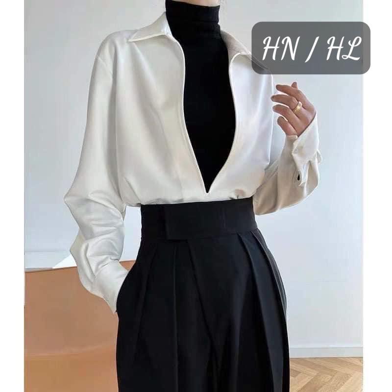 Set áo sơ mi phối áo thun