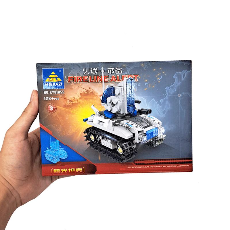 Đồ Chơi Lắp Ráp Mô Hình Xe Tăng Prismatic - Kazi KY81055-8 (128 Mảnh Ghép)