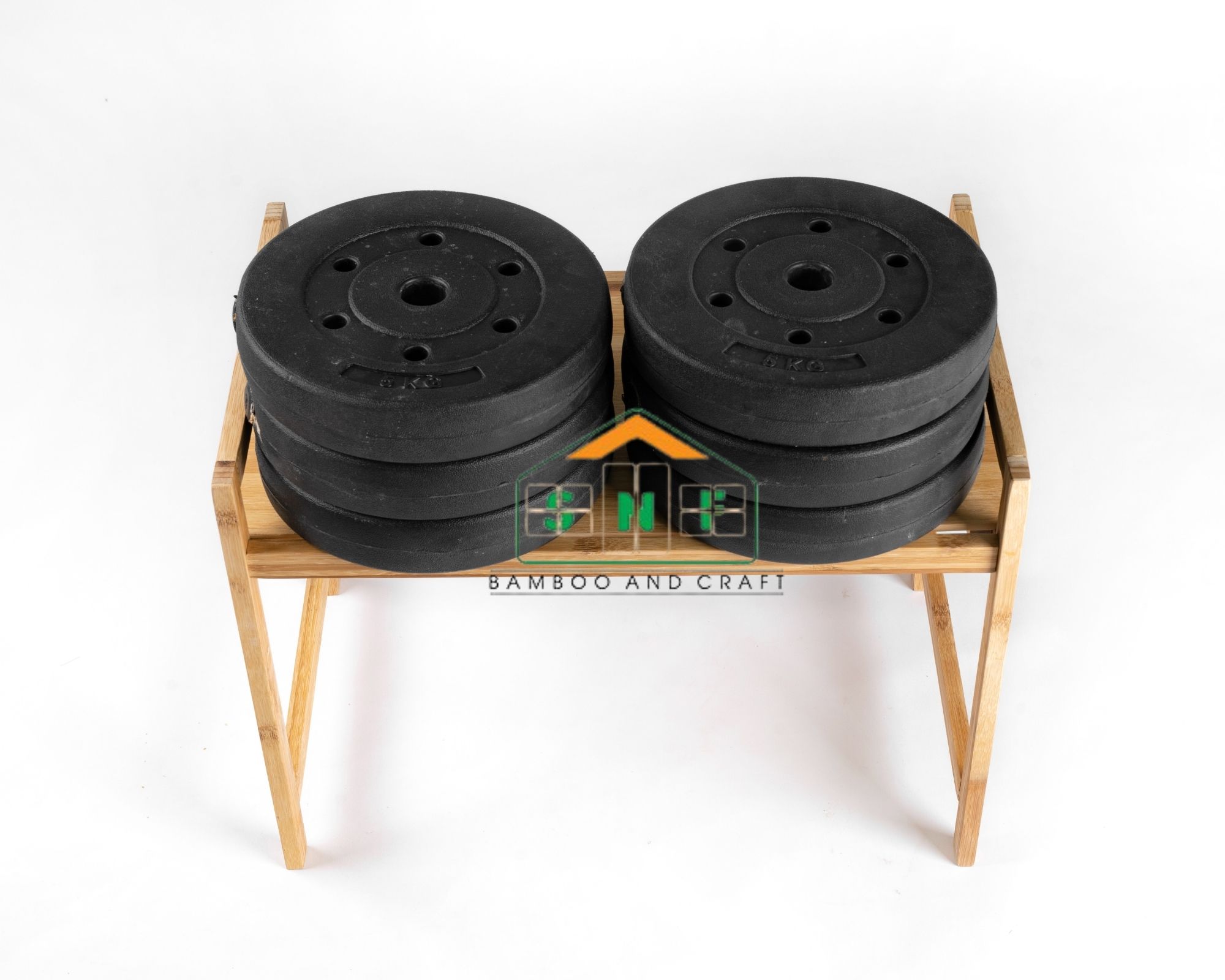 Kệ lò vi sóng, lò nướng 2 tầng gỗ tre cao cấp, an toàn - SNF Bamboo and Craft