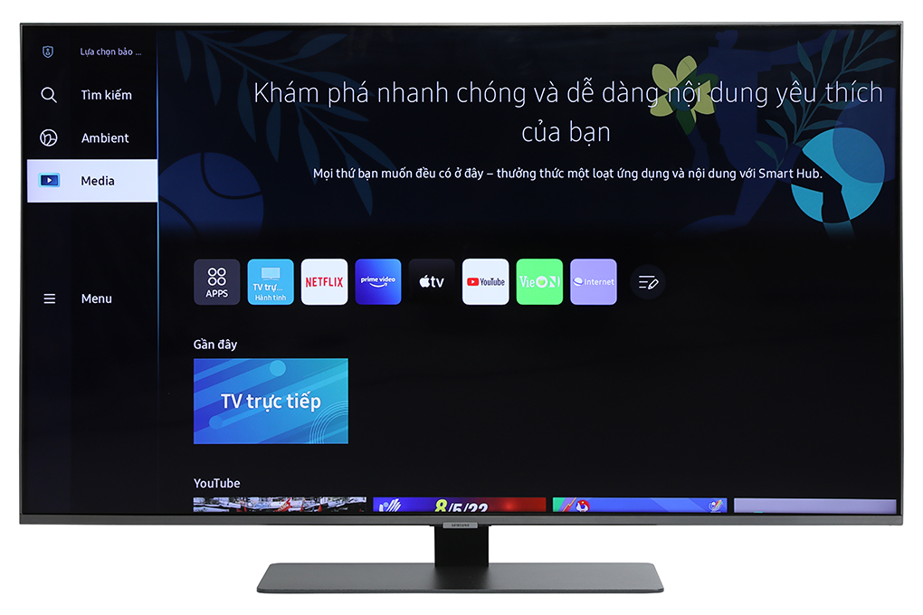 Smart Tivi QLED 4K 50 inch Samsung 50Q80BA - Hàng Chính Hãng - Chỉ Giao Hà Nội