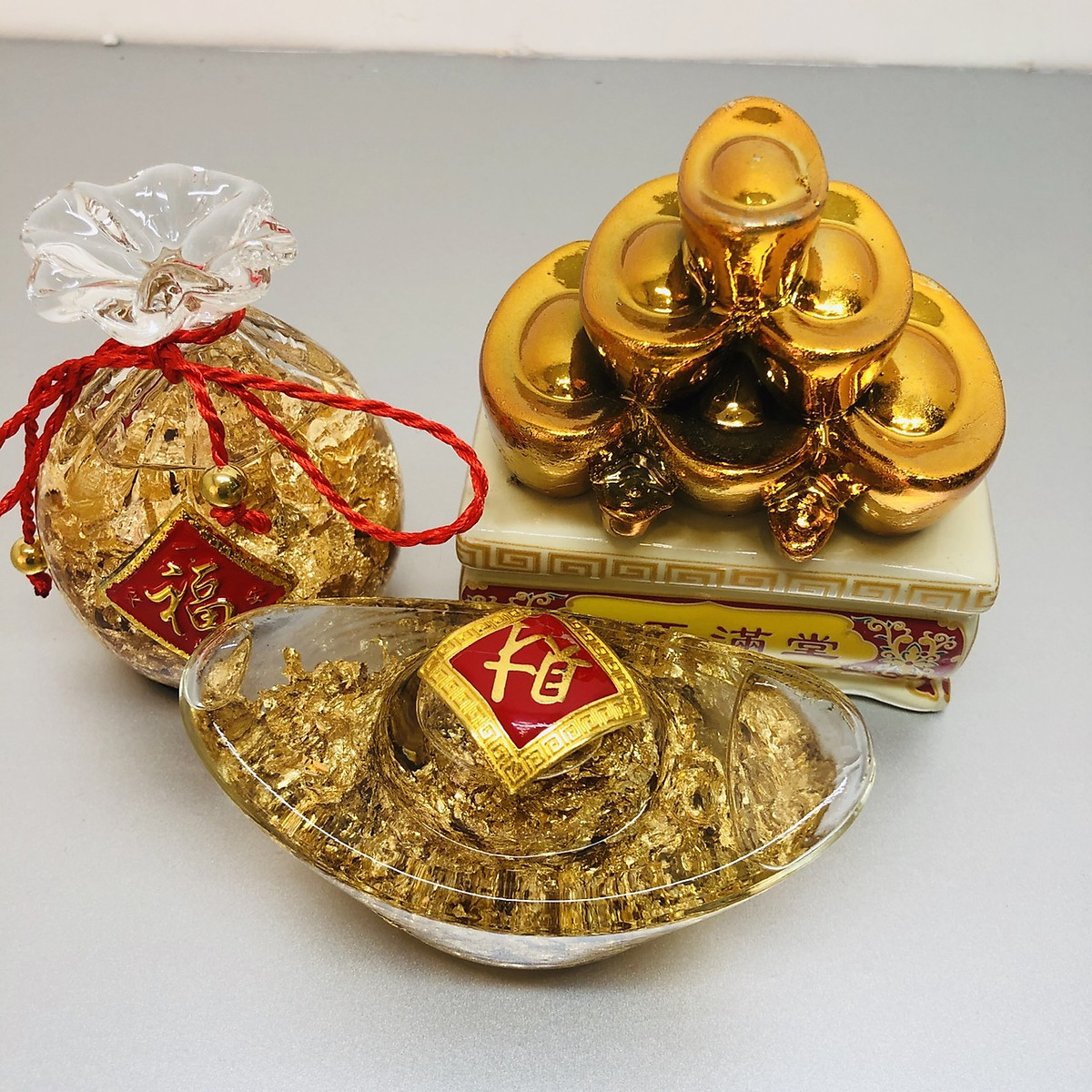 Bộ thỏi vàng cúng thần tài - TL243