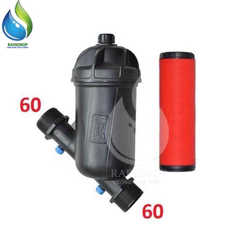 LỌC ĐĨA CHỮ Y PHI 60mm BẦU LỚN