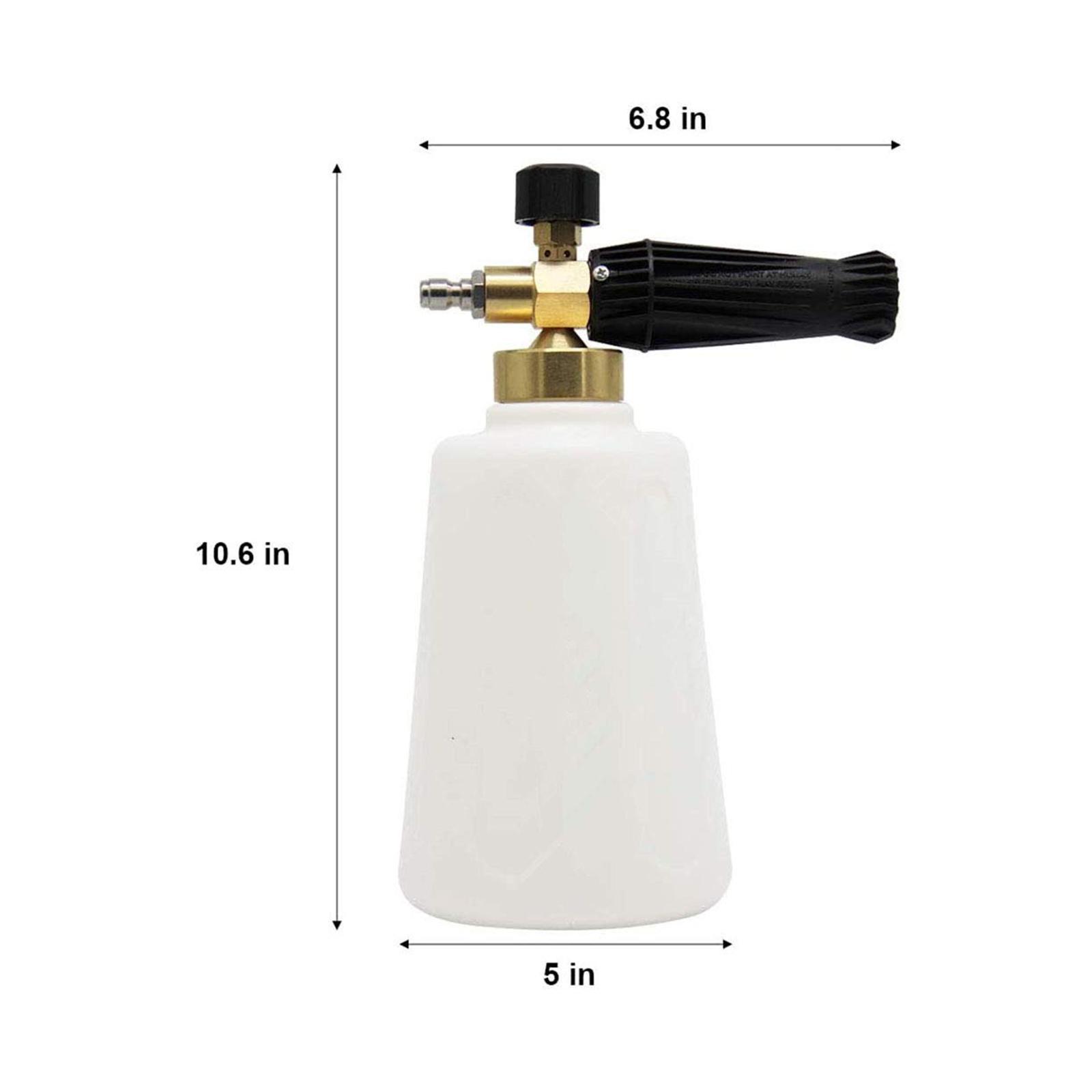 Soap Bottle Sprayer Car Foam Sprayer for Pressure Washer Roof Siding Washing