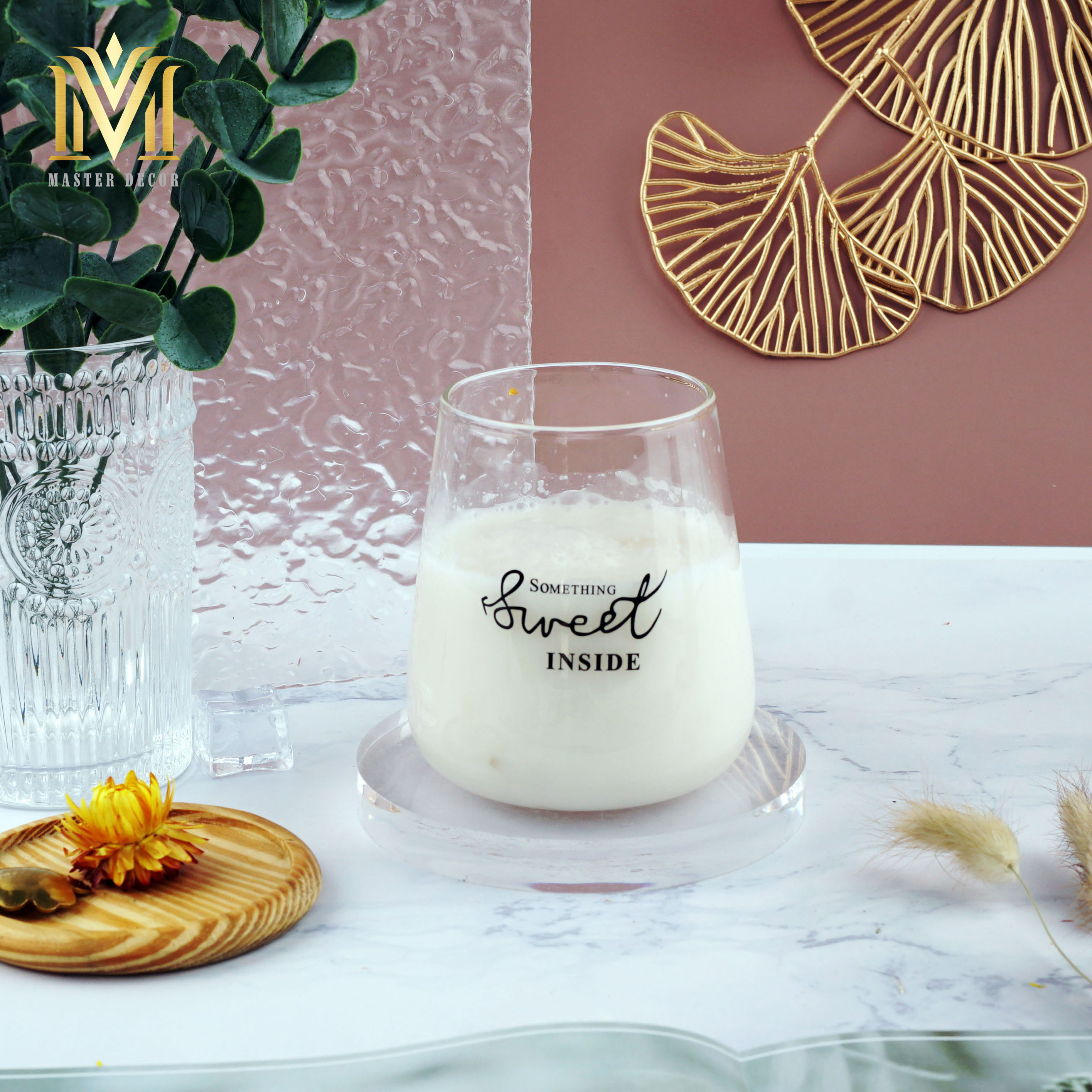 CỐC SWCT THỦY TINH SOMETHING SWEET INSIDE THẤP DUNG TÍCH 400ML