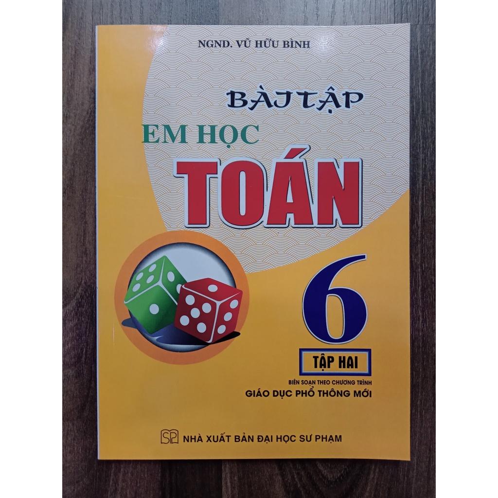 Sách - Combo Bài tập Em Học Toán 6 - Theo Chương Trình Giáo Dục Phổ Thông Mới