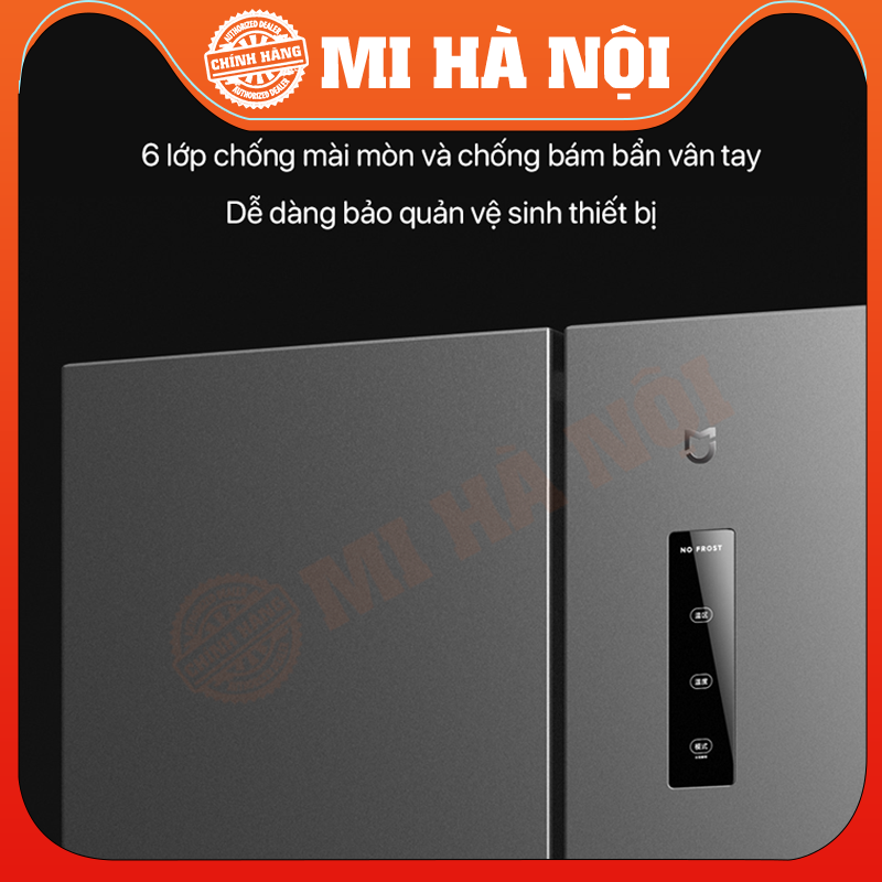 Tủ lạnh bốn cánh Xiaomi Mijia 496L có đông mềm - Hàng chính hãng