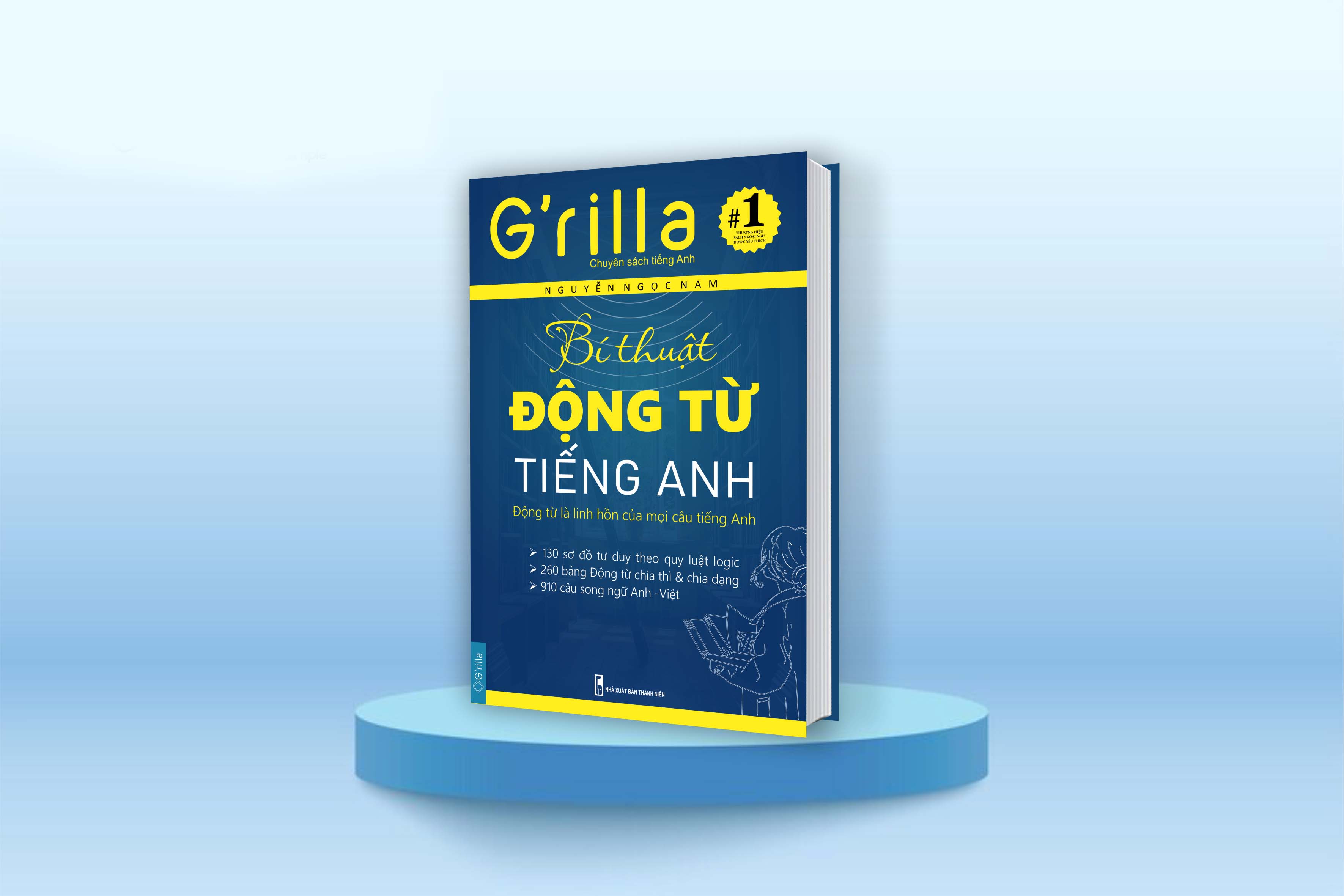 Sách - Bí thuật Động từ tiếng Anh GRILLA, kèm App học miễn phí