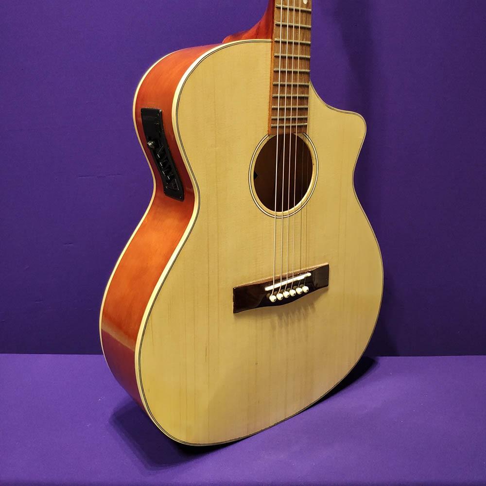 Đàn guitar acoustic có EQ găn loa SV-A102 - Chơi mộc và biểu diễn - Tặng phụ kiện