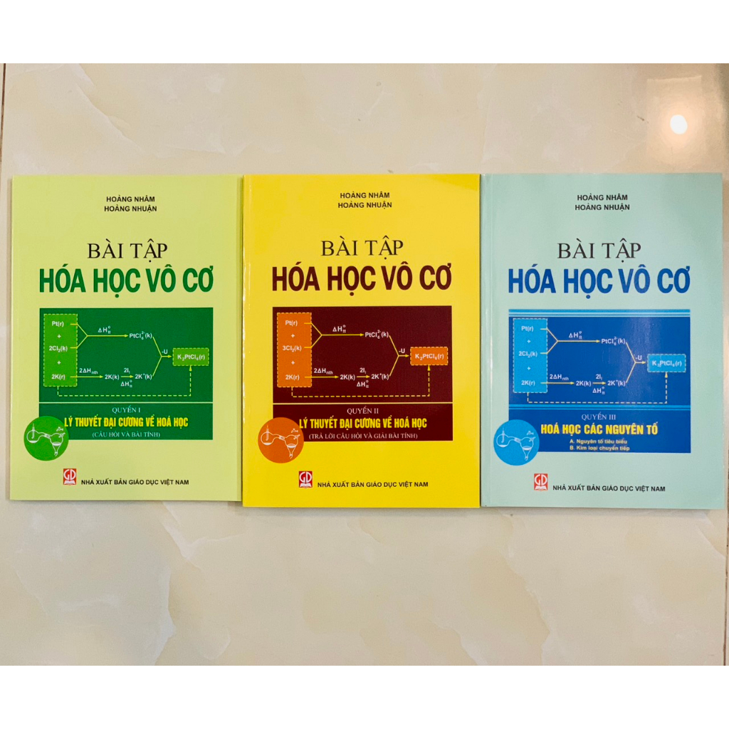 Sách - Bài tập Hóa học vô cơ Quyển 2 Trả lời câu hỏi và giải bài tính