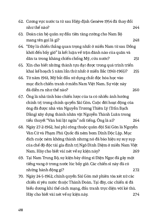 Hỏi Đáp Lịch Sử Việt Nam, Tập 8: Cuộc Kháng Chiến Chống Mỹ Cứu Nước (1954 - 1965)