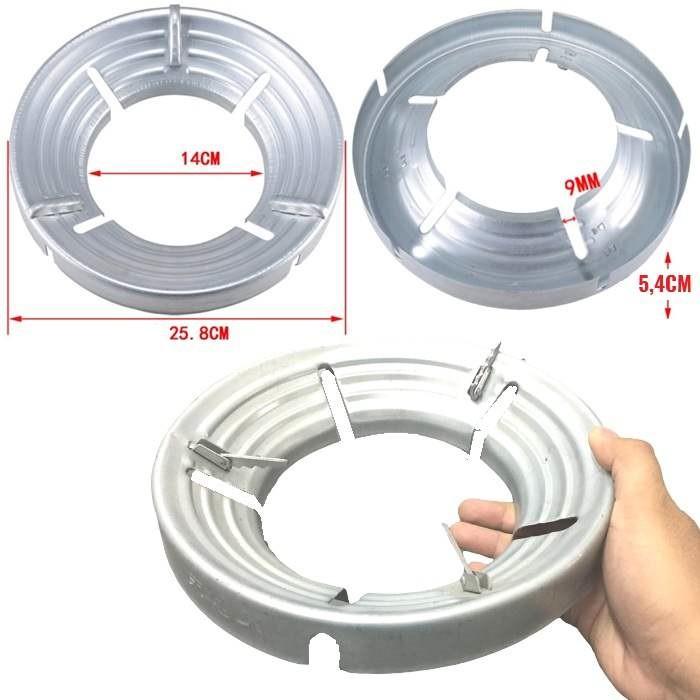 Kiềng chắn gió bếp gas giúp tản nhiệt, tiết kiệm gas và nấu đồ ăn nhanh chóng