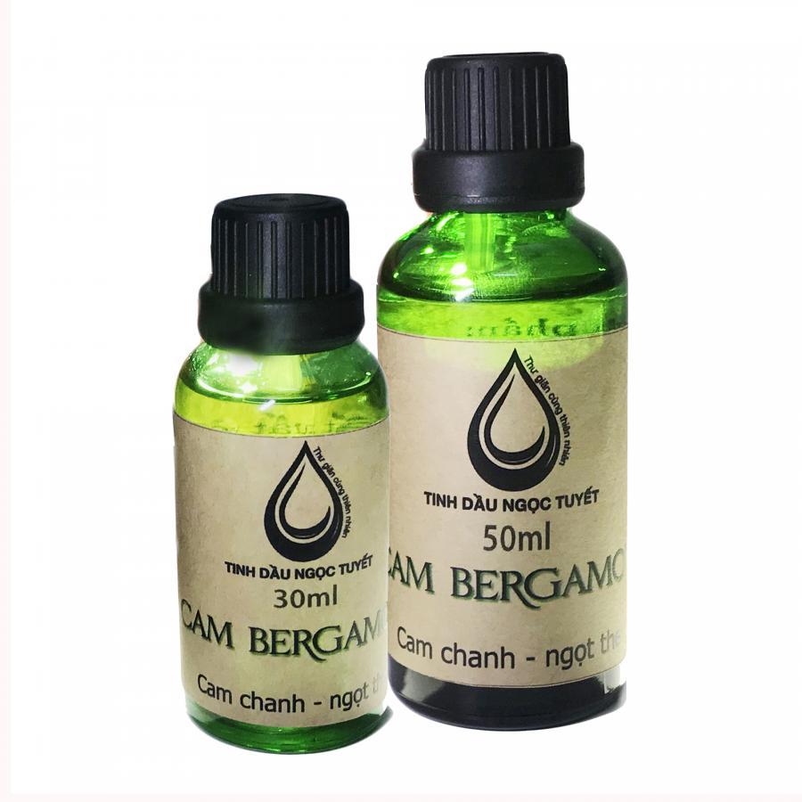 Combo 2 chai tinh dâu cam begamot tươi mát ngọt the Ngọc Tuyết 50mlx30ml