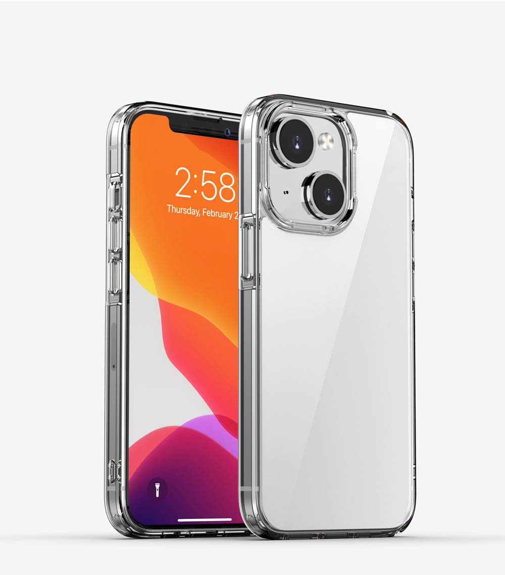 Ốp Lưng Dẻo Trong Phong Cách Mới Dành Cho Iphone 12 13 14 12 Pro 12 Pro Max 13 Pro 13 Pro Max 13 Mini 14 14 Max 14 Pro 14 Pro Max - Hàng Chính Hãng - Viền Trong Suốt - Iphone 14