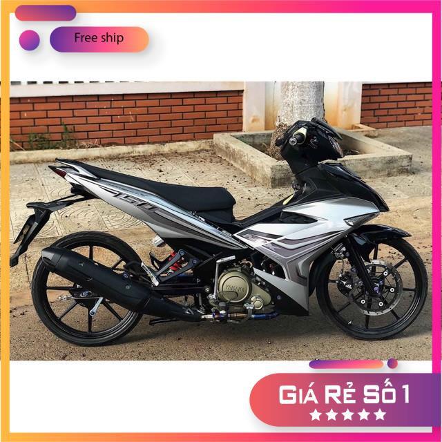 Tem rời dành cho xe exciter 150 MX dán xe bạc