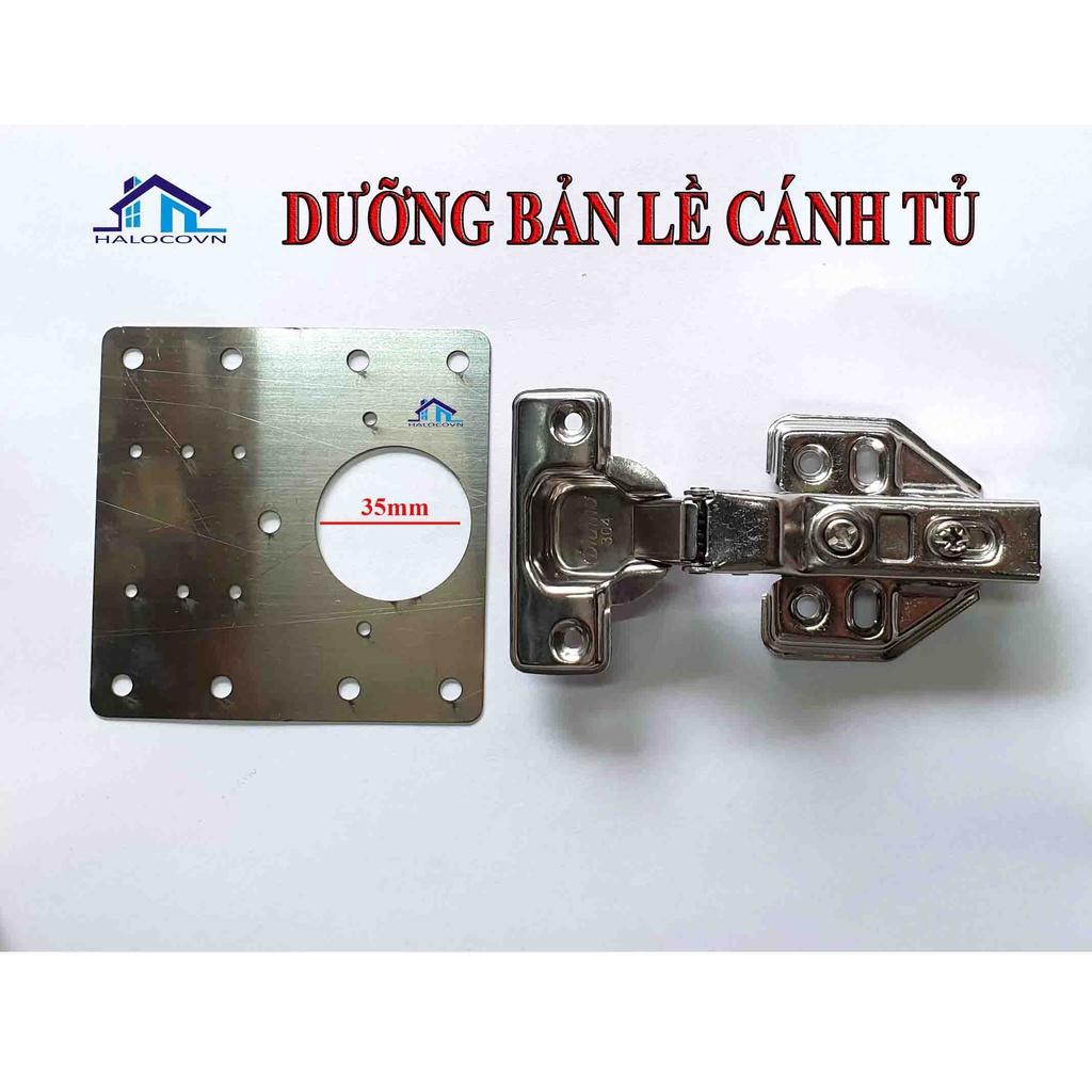 Tấm sửa bản lề tủ gỗ bằng inox