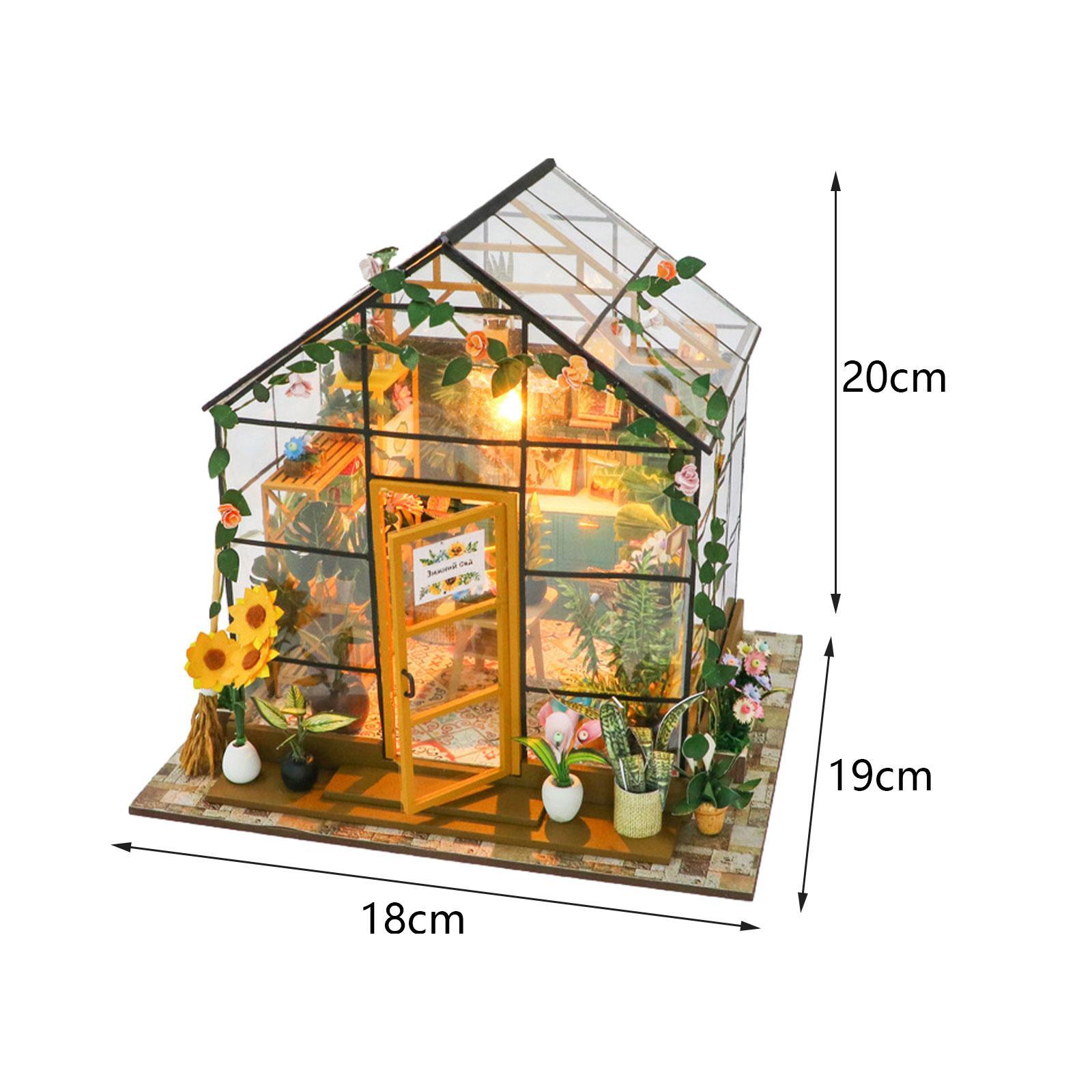 Miniature Dollhouse DIY Miniature Dollhouse with Accessories for Girls Teens