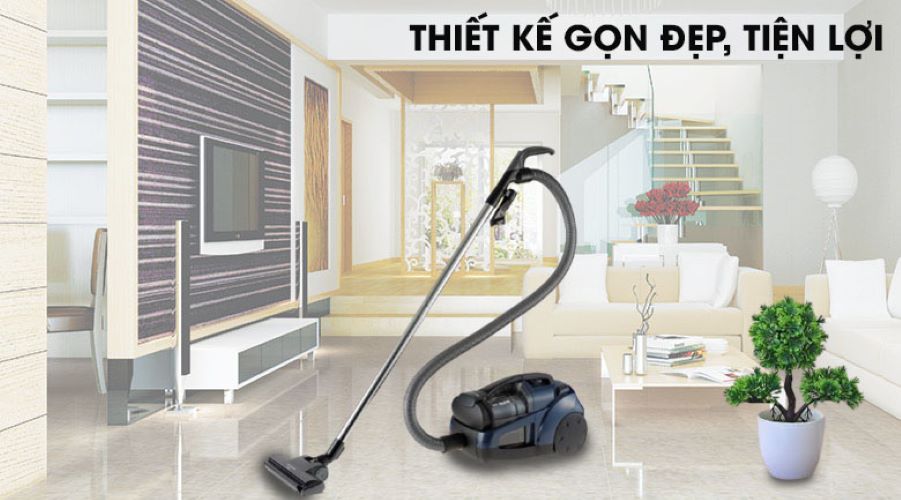 Máy hút bụi gia đình Panasonic MC - CL573AN49 - 1800W. Hàng chính hãng