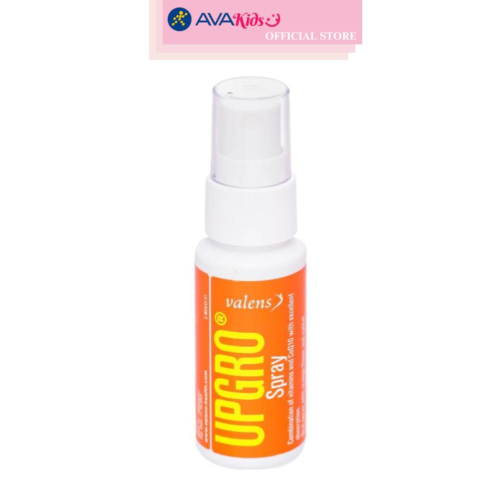 Lọ xịt Valens Upgro Multivitamin hỗ trợ tăng sức đề kháng 25 ml (từ 6 tháng)