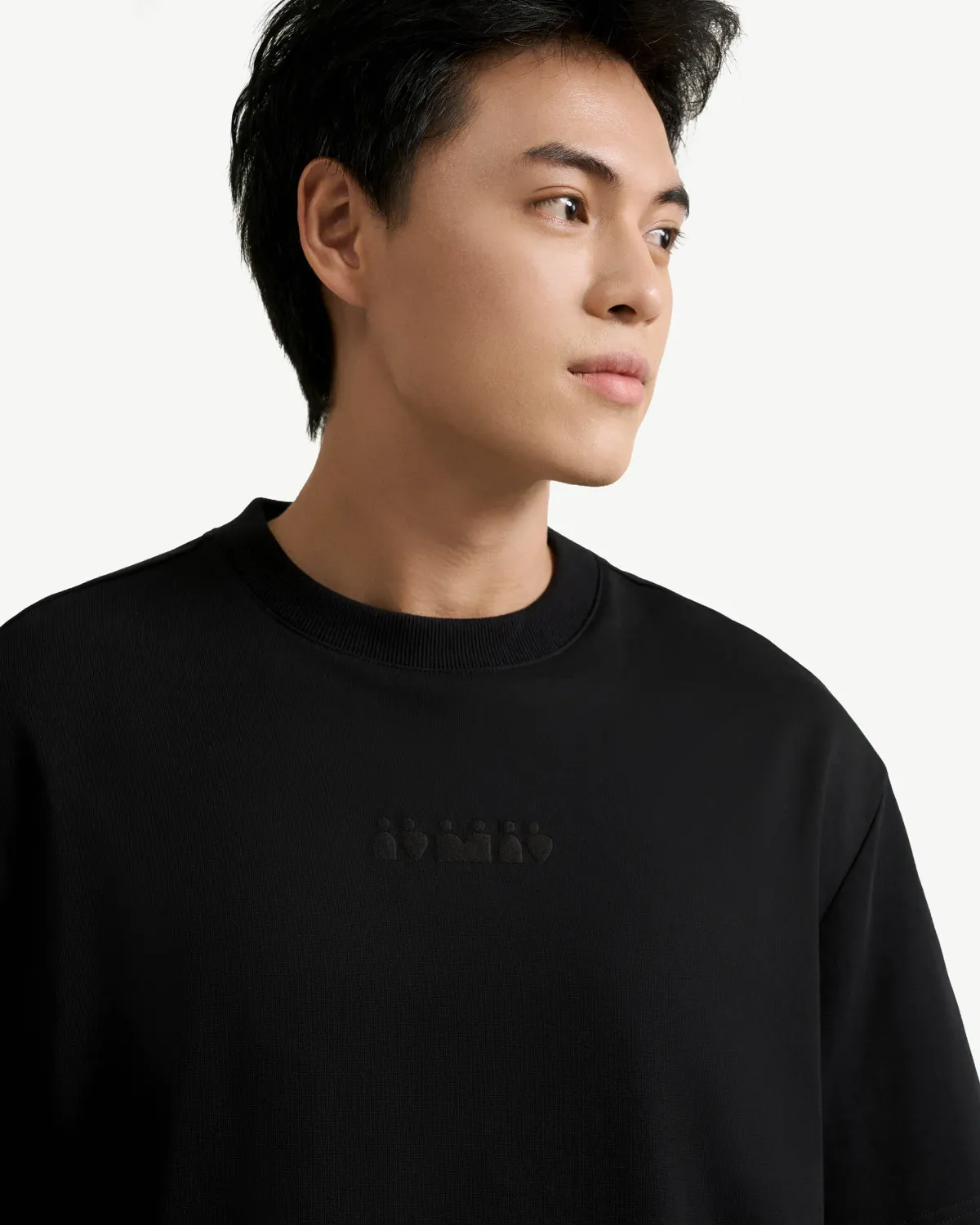 Áo thun ngắn tay S Cafe thêu (Coffee Lovers seri 4) . Form Loose - ROUTINE 10F24TSS003 | ROUTINE CÀ MAU