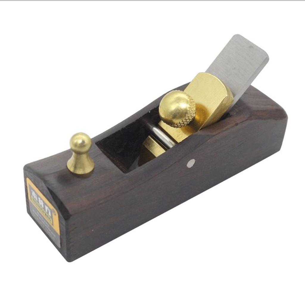 Pack of 2 Mini Wood Planer Hand Tool Flat Bottom Wood Trimming Plane for