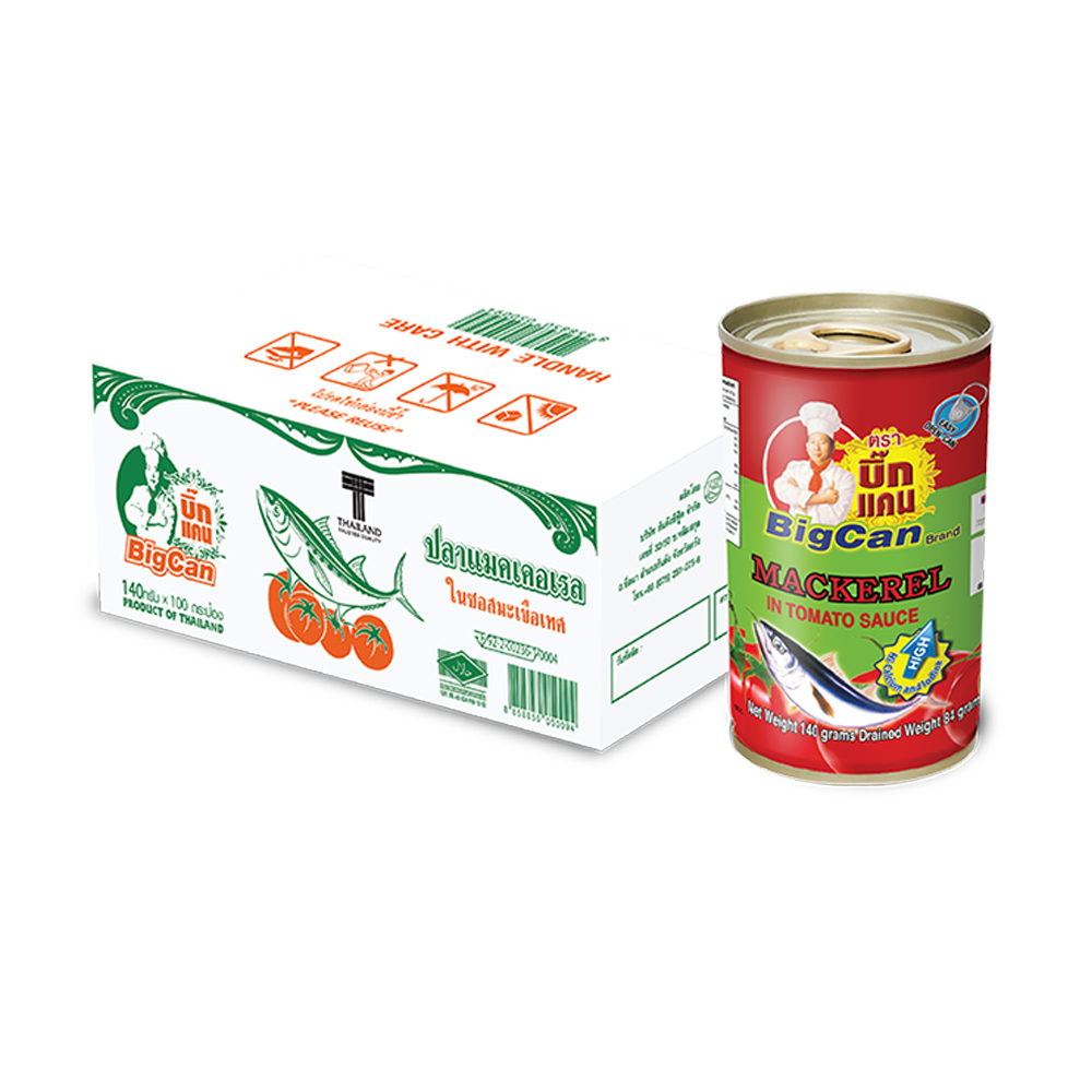 Cá Nục hộp sốt cà chua Bigcan 140g