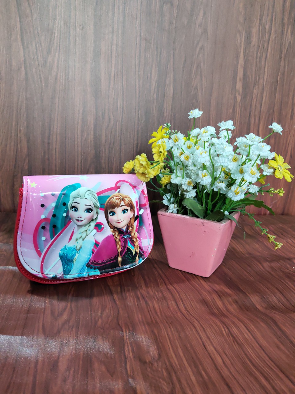Túi xách, Túi đeo chéo, Túi đựng bao lì xì in 3D hình công chúa cho bé gái