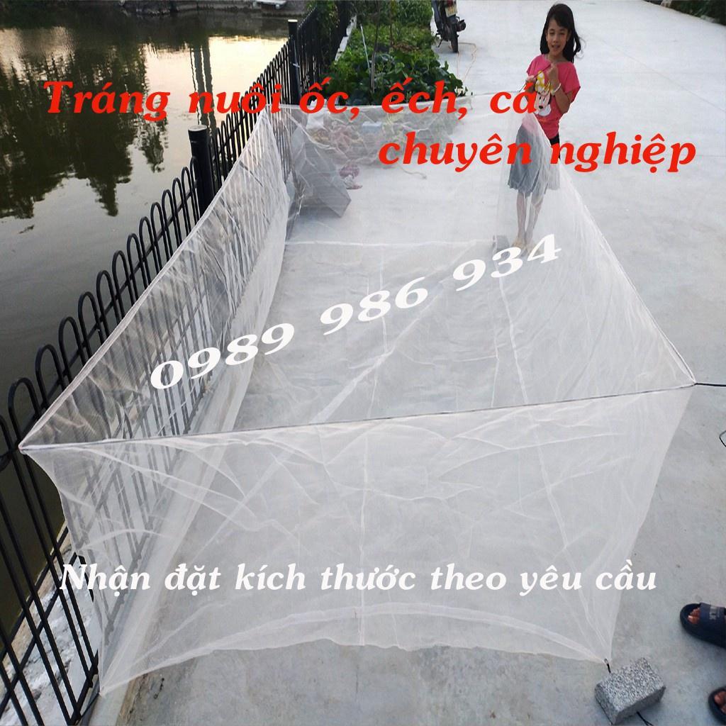 Tráng lưới nuôi ốc nhồi ốc bươu đen rộng cá | uy tín chất lượng