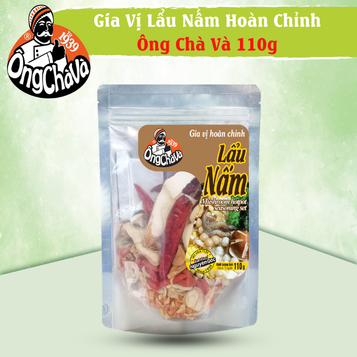 Gia Vị Lẩu Nấm Hoàn Chỉnh Ông Chà Và 110g
