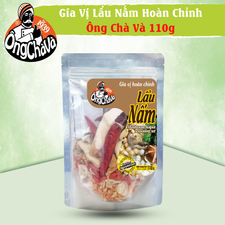 Gia Vị Lẩu Nấm Hoàn Chỉnh Ông Chà Và 110g (Mushroom Hotpot)