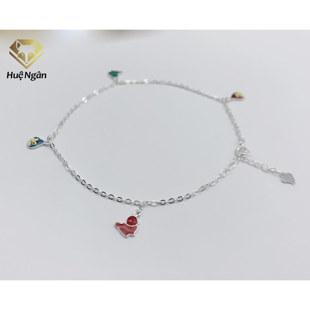 Lắc chân bạc Ý 925 Huệ Ngân-Angry Birds RYBJ50036