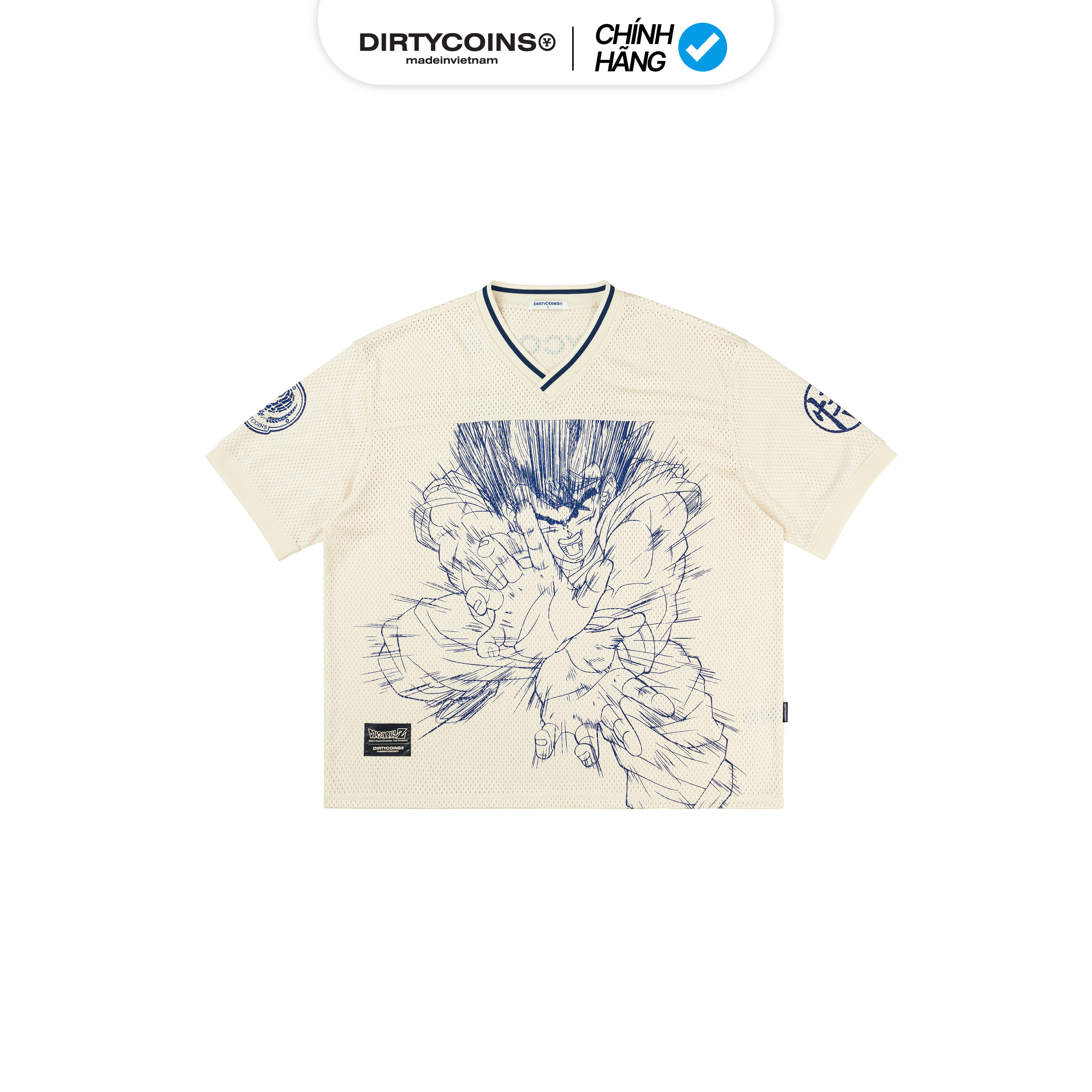 Áo Thun DIRTYCOINS | DRAGON BALL Z Goku Football Jersey