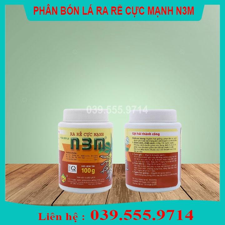 BỘ SẢN PHẨM KÍCH THÍCH PHÁT TRIỂN N3M 100g & VITAMIL B1 MỸ 100g - TĂNG CƯỜNG BỘ RỄ