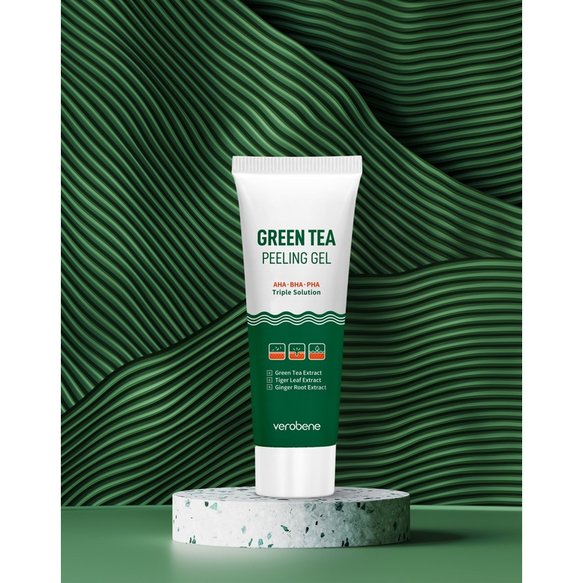 Tẩy da chết trà xanh - VEROBENE GREEN TEA PEELING GEL