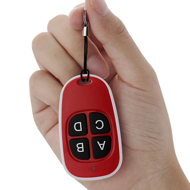 Điều khiển từ xa sao chép cửa không dây đa năng 433/315MHz Sao chép 4 phím Điều khiển từ xa đa năng Sao chép chìa khóa máy photocopy cửa điện