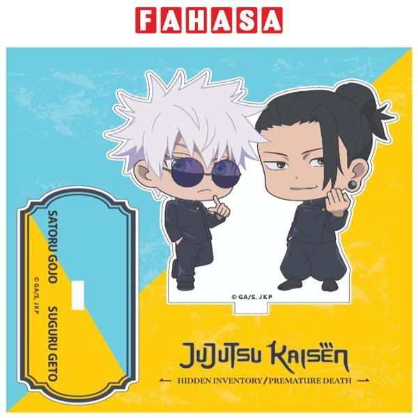 Đồ Chơi Mô Hình Chibi Acrylic Jujutsu Kaisen - Satoru Gojo &amp; Suguru Geto