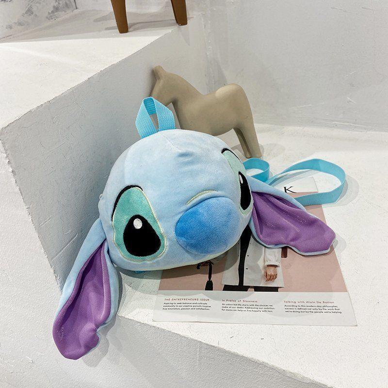 Disney Stitch Hoạt Hình Sang Trọng Trẻ Em Búp Bê Ba Lô Cô Gái Bé Trai Học