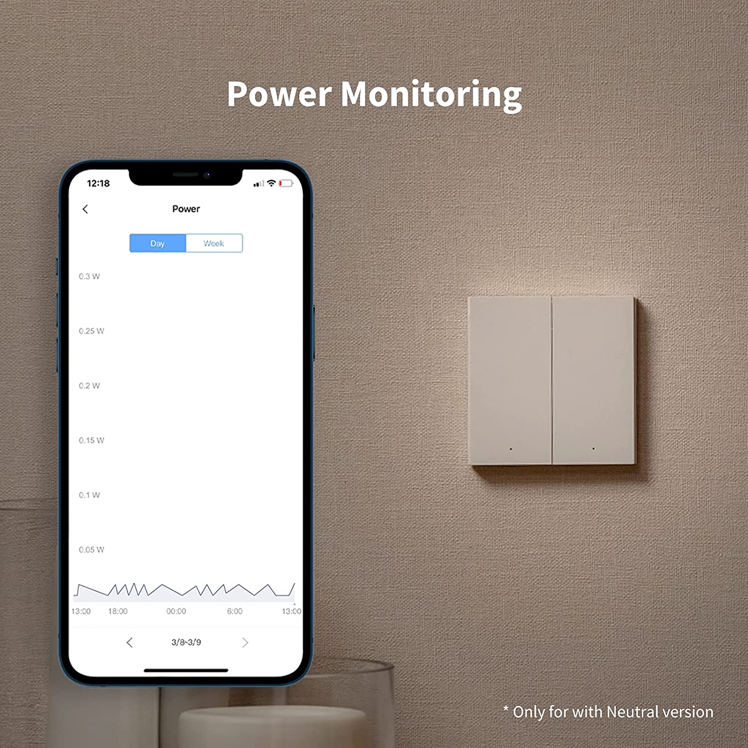 Công tắc thông minh Aqara H1 Smart Switch Zigbee 3.0 Đế Vuông Chuẩn US/UK/VN - Hàng Chính Hãng