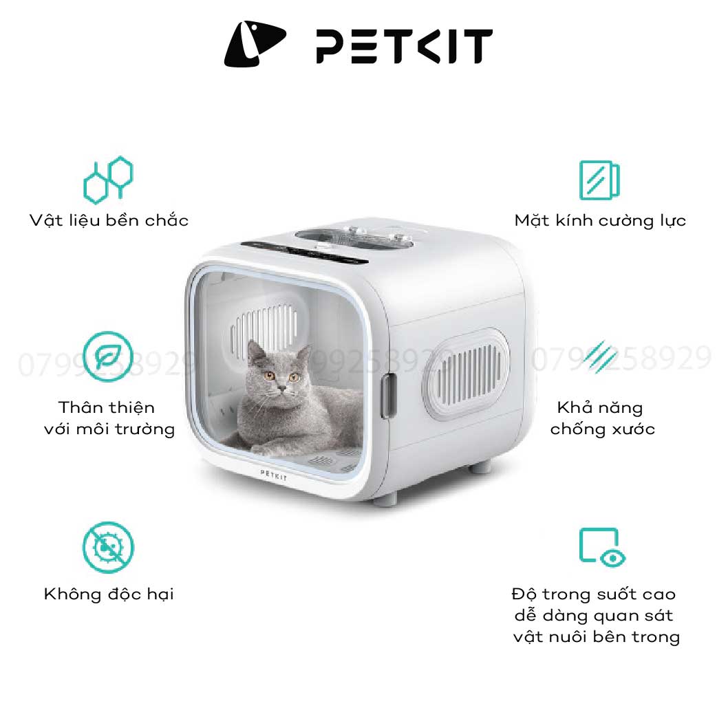 [Pro Version] Máy Sấy Cho Chó Mèo PETKIT AirSalon Max Pro Cao Cấp