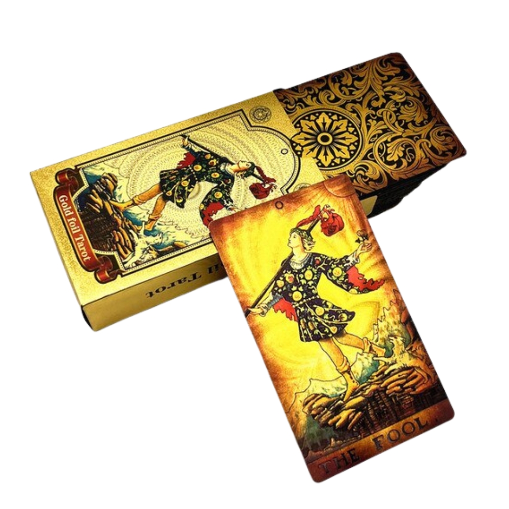 Bộ Bài The Fool Tarot Phiên Bản Cao Cấp,Thẻ Nhựa, Hộp Nhựa