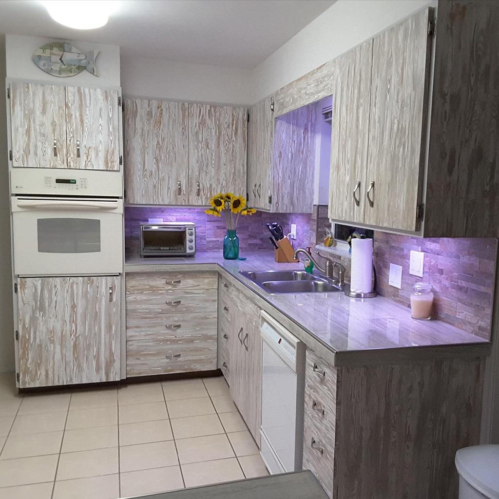 2pcs Rubber Wood Grain Wall Art Paint Pattern Roller Brush Decor DIY Tool