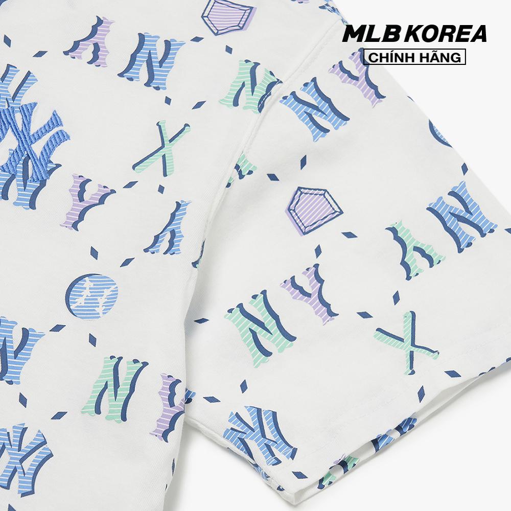 MLB - Áo croptop nữ tay ngắn Summer Monogram 3FTSM6023